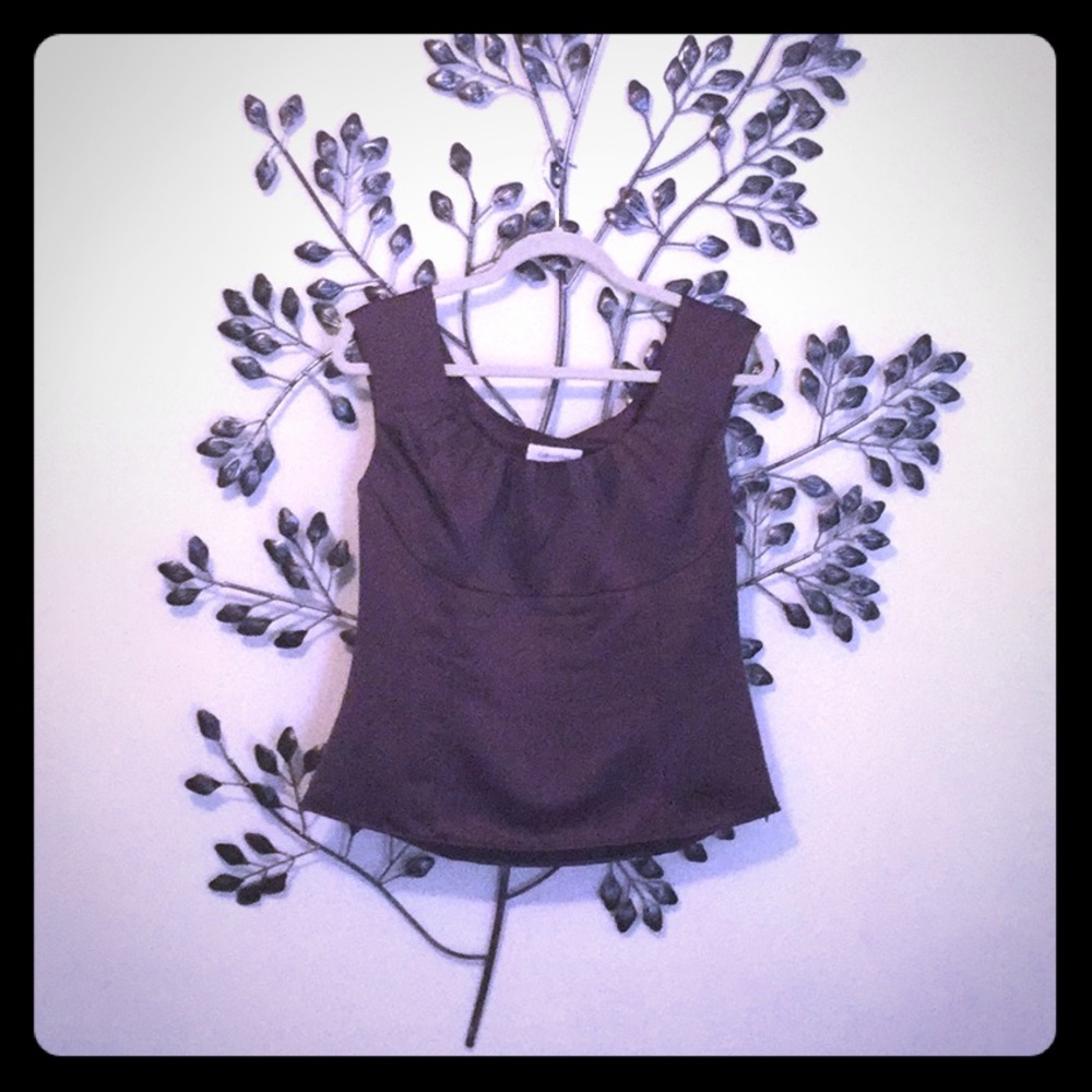 Purple Calvin Klein camisole